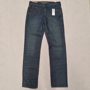 Chaps Denim Jeans Mens 30x32 (actual 32x34) Straight Fit Casual